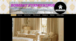 Desktop Screenshot of bombayfurnishings.com